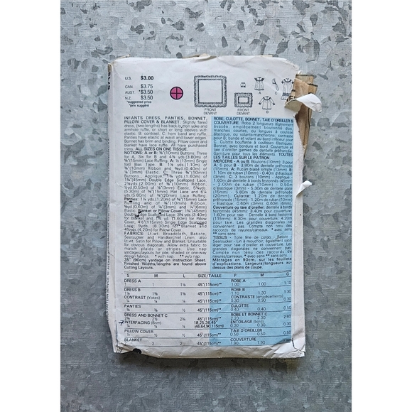 Butterick Pattern Packet - Picture 2 of 3